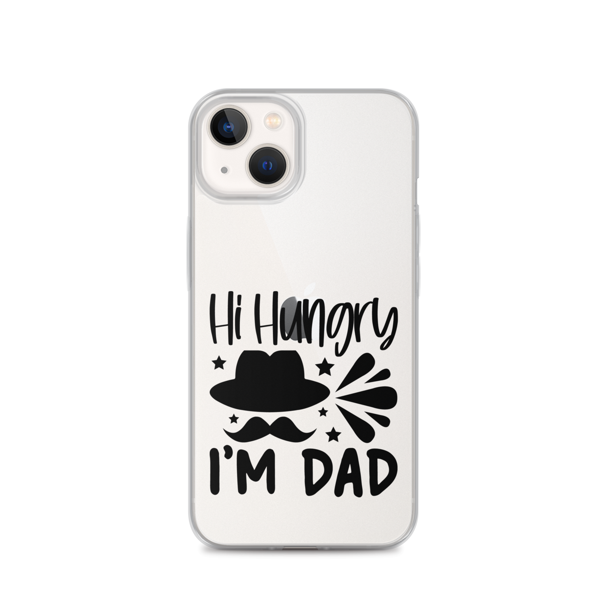 Hi, Hangry, I'm Dad. Clear Case for iPhone®