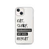 Eat, Sleep, Embarrass My Kids, Repeat Clear Case for iPhone®