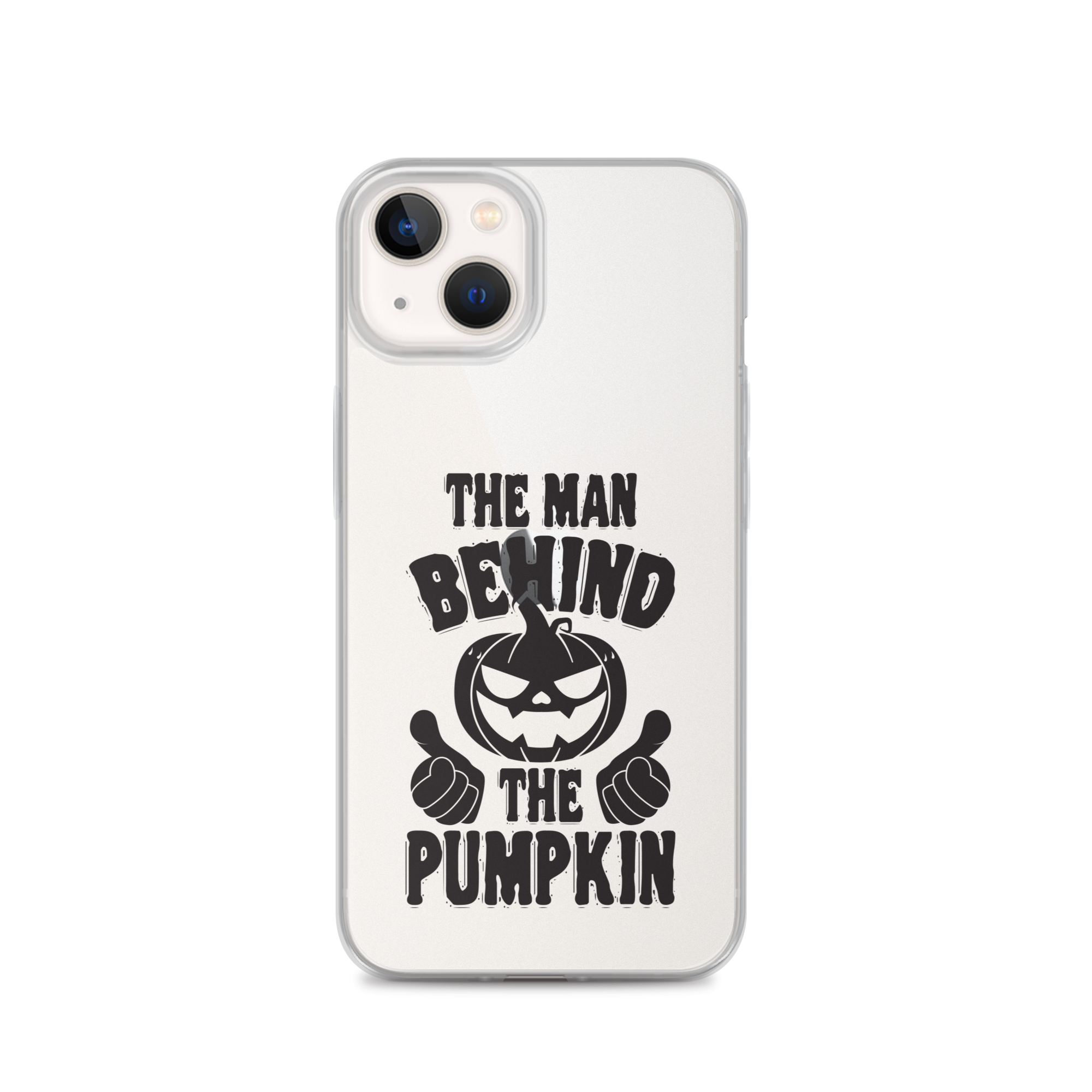 The Man Behind The Pumpkin Clear Case for iPhone®