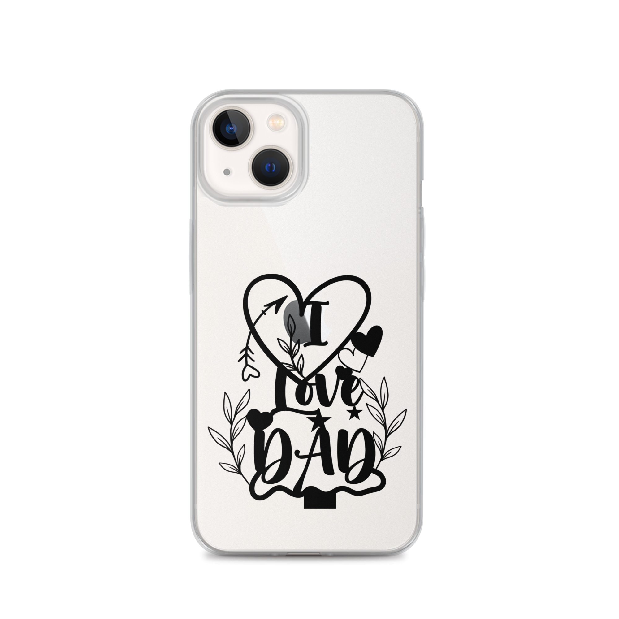 I Love Dad Clear Case for iPhone®