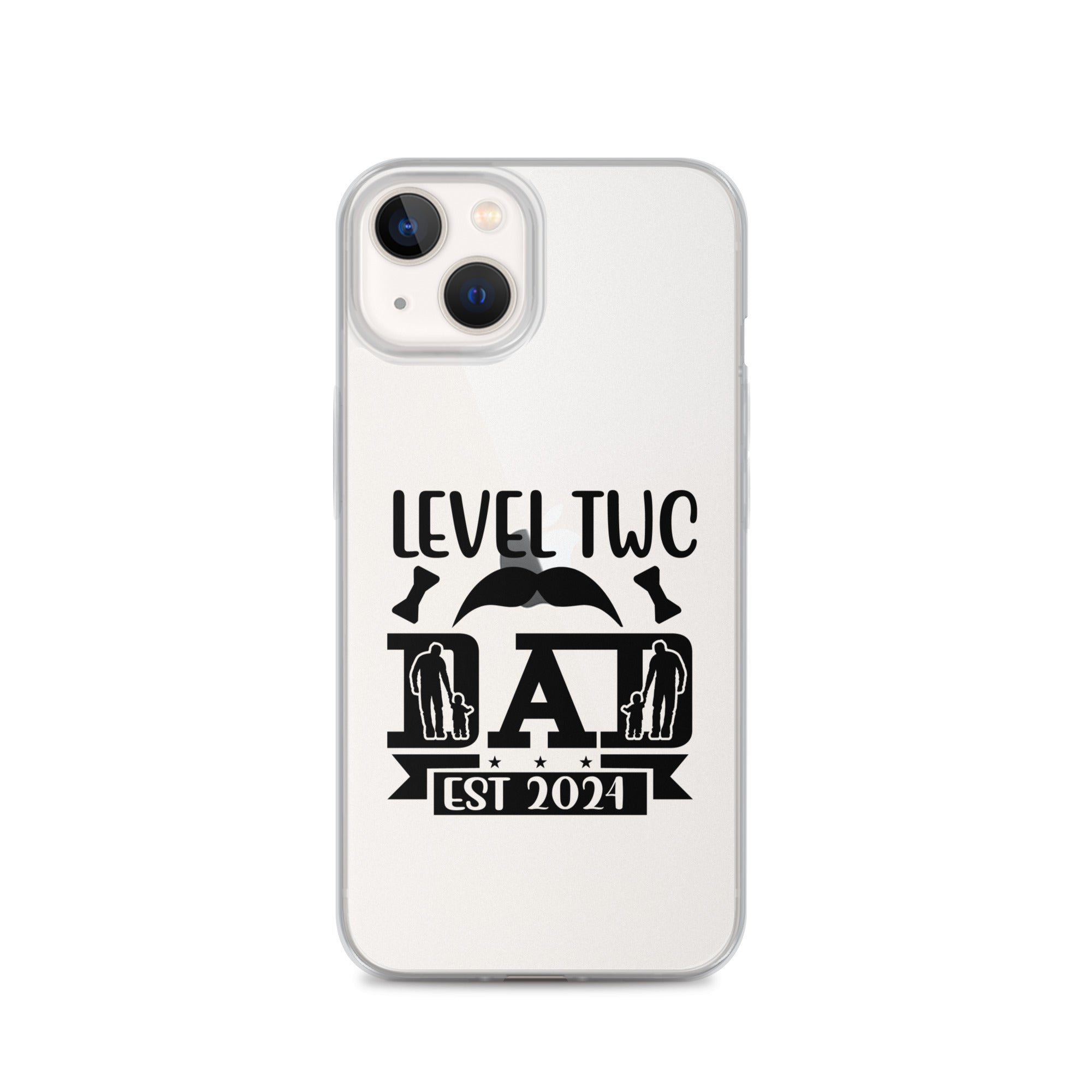 Level Two Dad Est. 2024 Clear Case for iPhone®