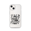 Baby Loading Please Wait Clear Case for iPhone®