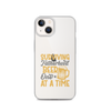 Surviving Fatherhood One Beer At A time Clear Case for iPhone®