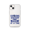 Surviving Fatherhood One Beer At A time Clear Case for iPhone®