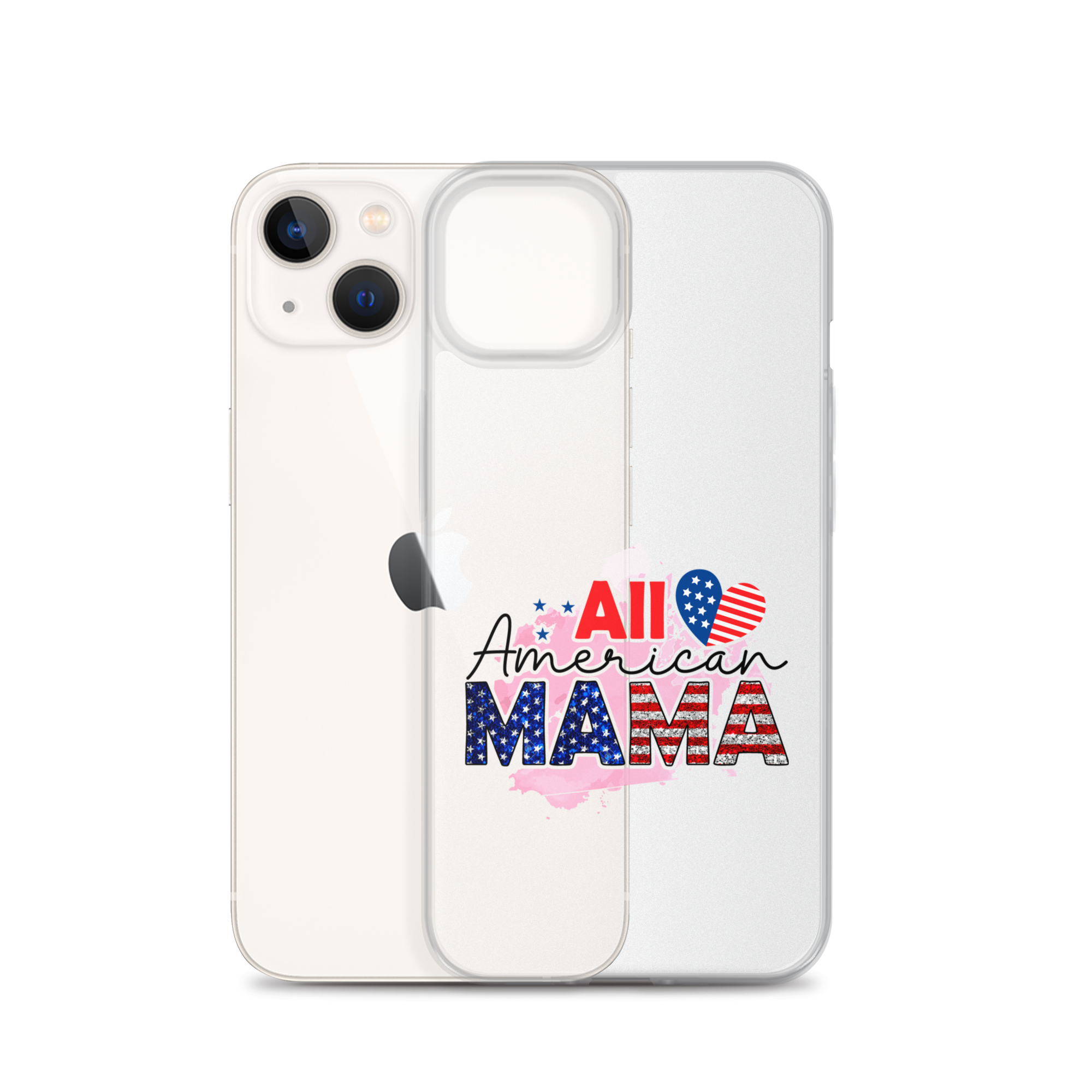 All American Mama Clear Case for iPhone®