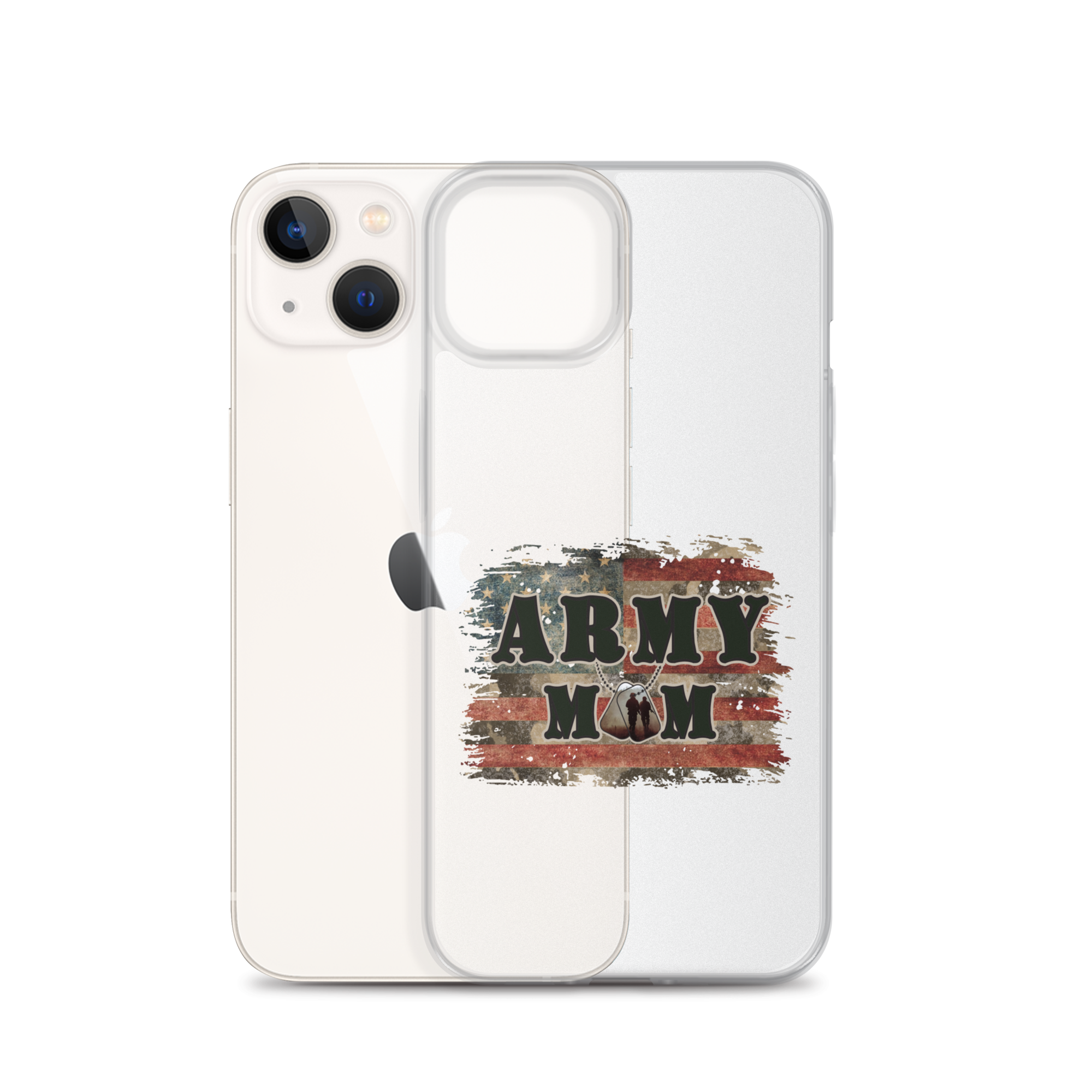 Army Mom Clear Case for iPhone®