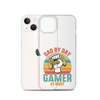 Dad By Day Gamer By Night Clear Case for iPhone®