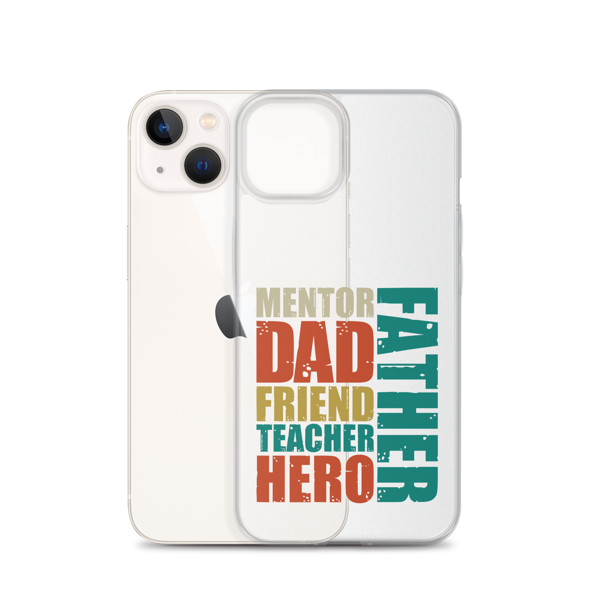 Mentor Dad Friend Teacher Father Clear Case for iPhone®