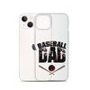 Baseball Dad Clear Case for iPhone®