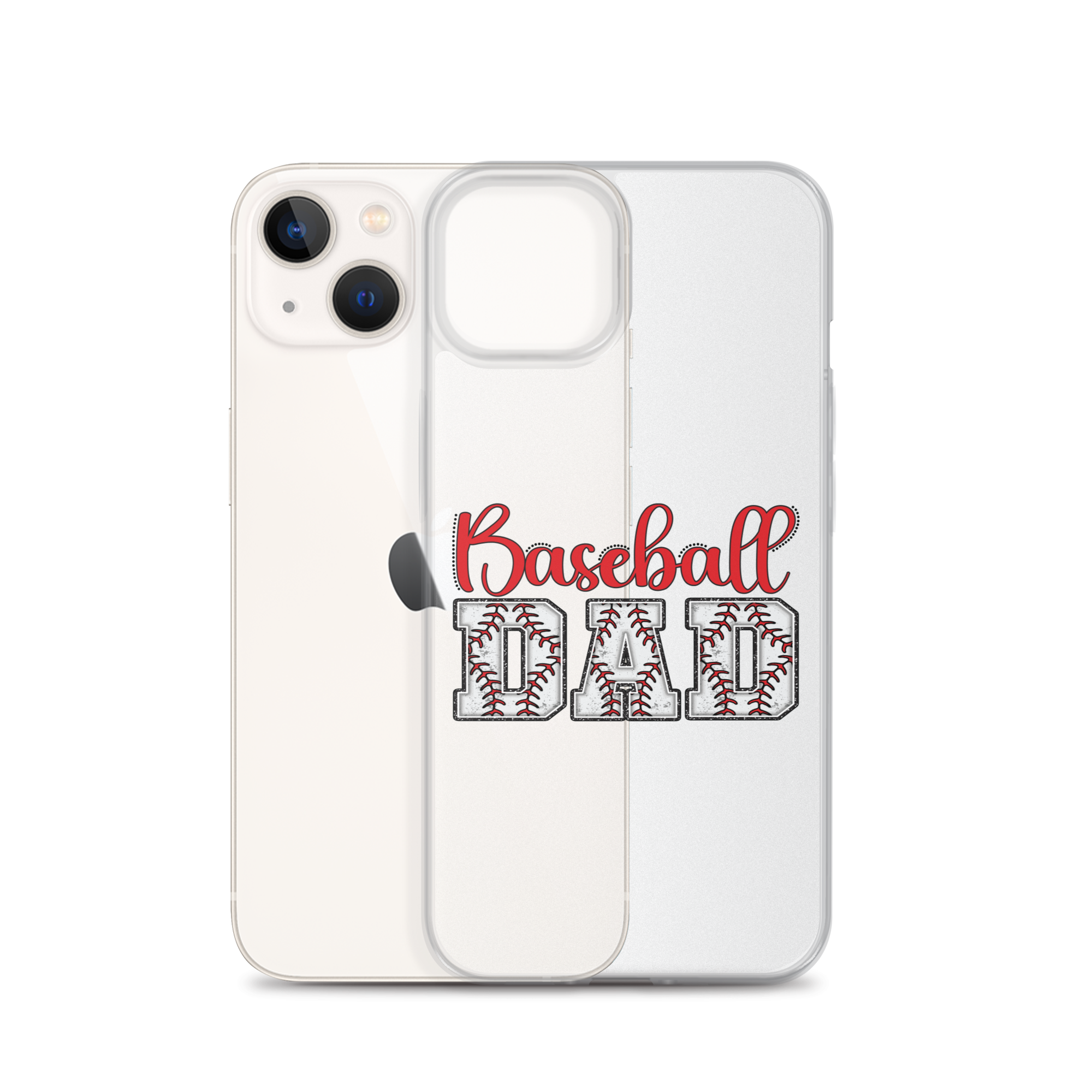 Baseball Dad Clear Case for iPhone®