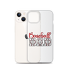 Baseball Dad Clear Case for iPhone®