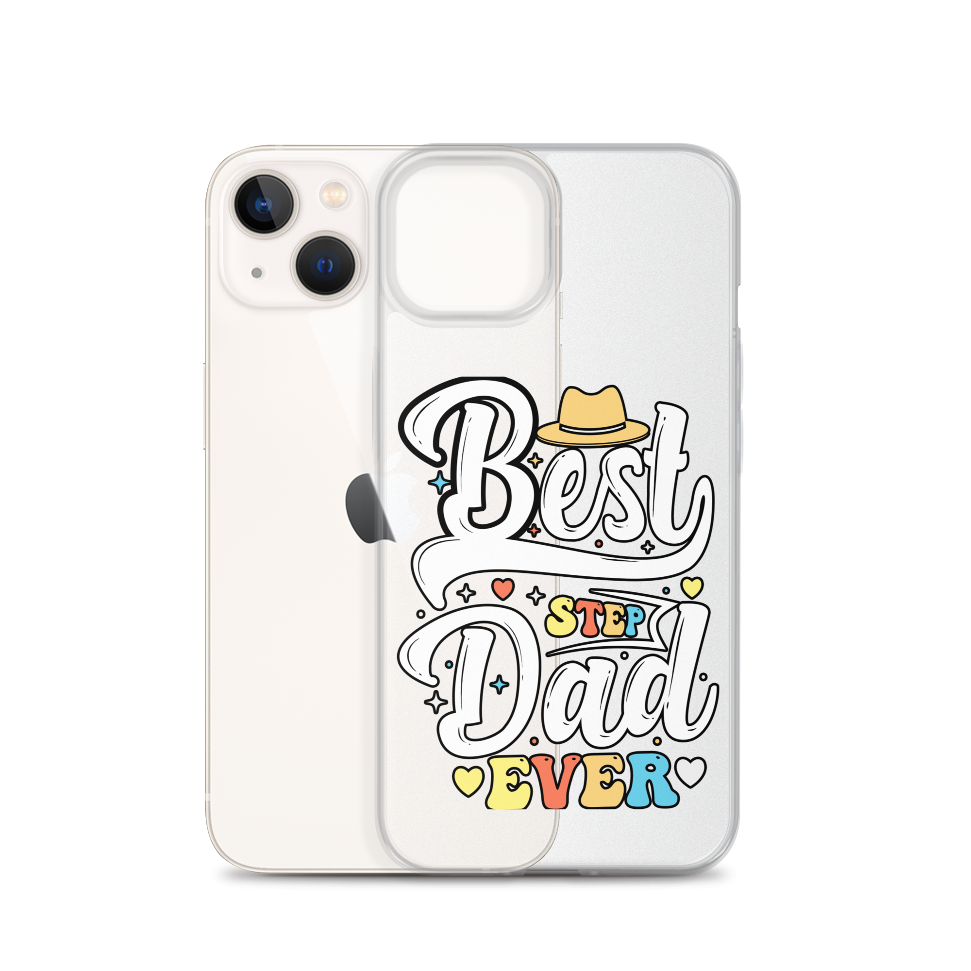 Best Step Dad Ever Clear Case for iPhone®