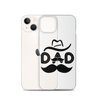 Dad Cowboy Clear Case for iPhone®