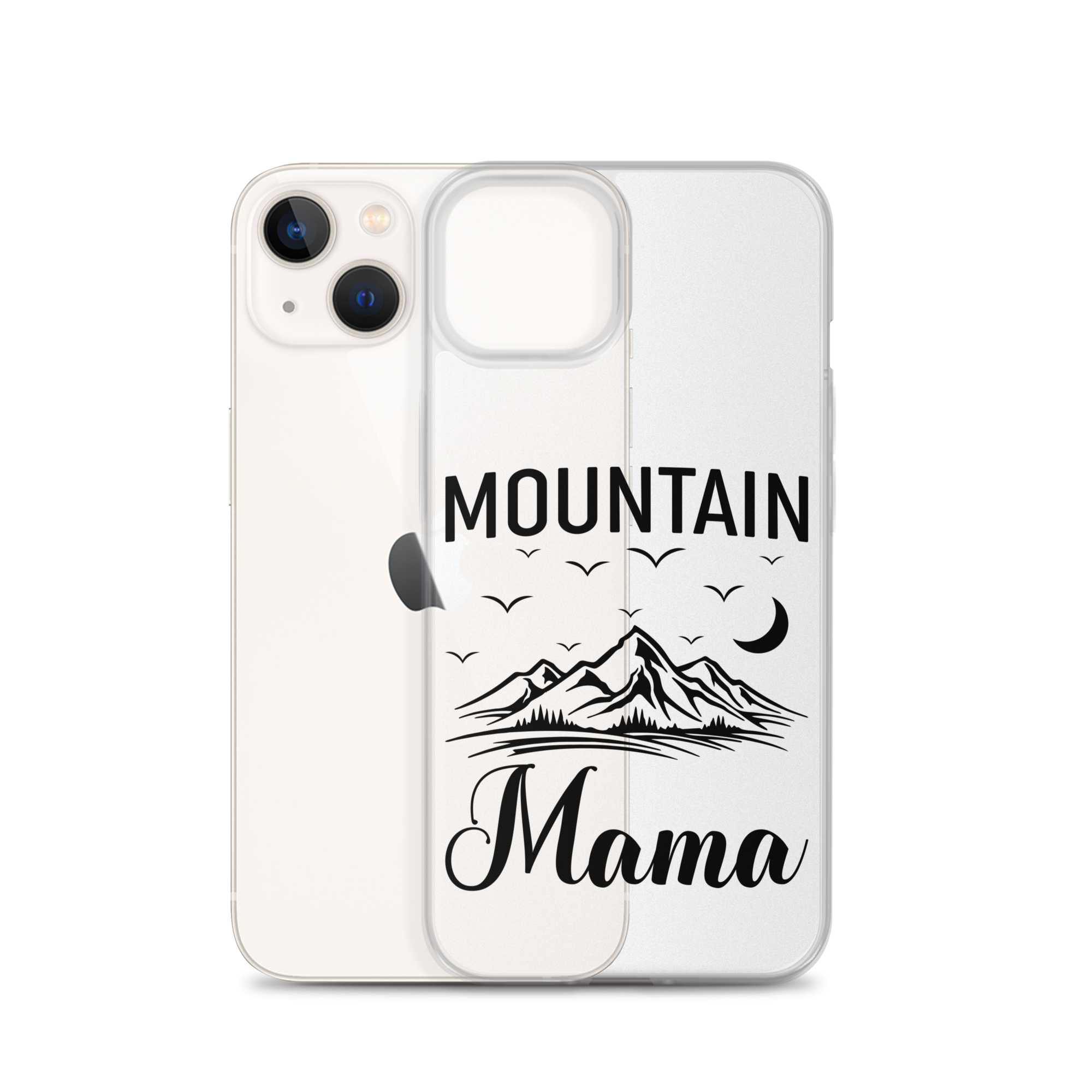 Mountain Mama Clear Case for iPhone®