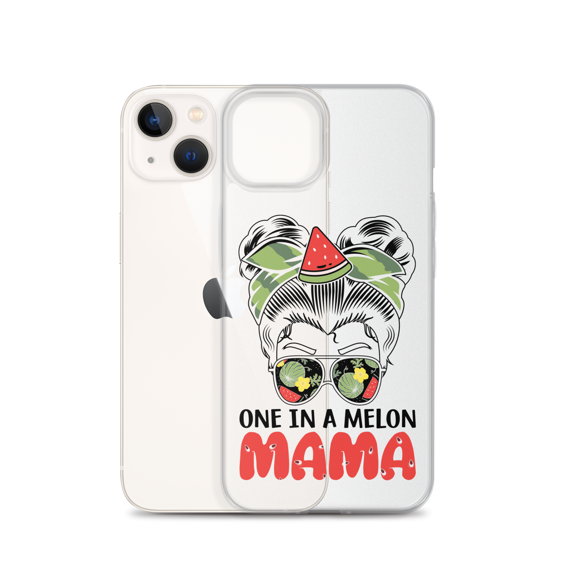 One In A Melon Mama Clear Case for iPhone®