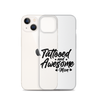 Tattooed And Awesome Mom Clear Case for iPhone®