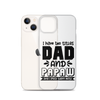 I Have Two Titles Dad And Papaw And I Rock Them Both Clear Case for iPhone®