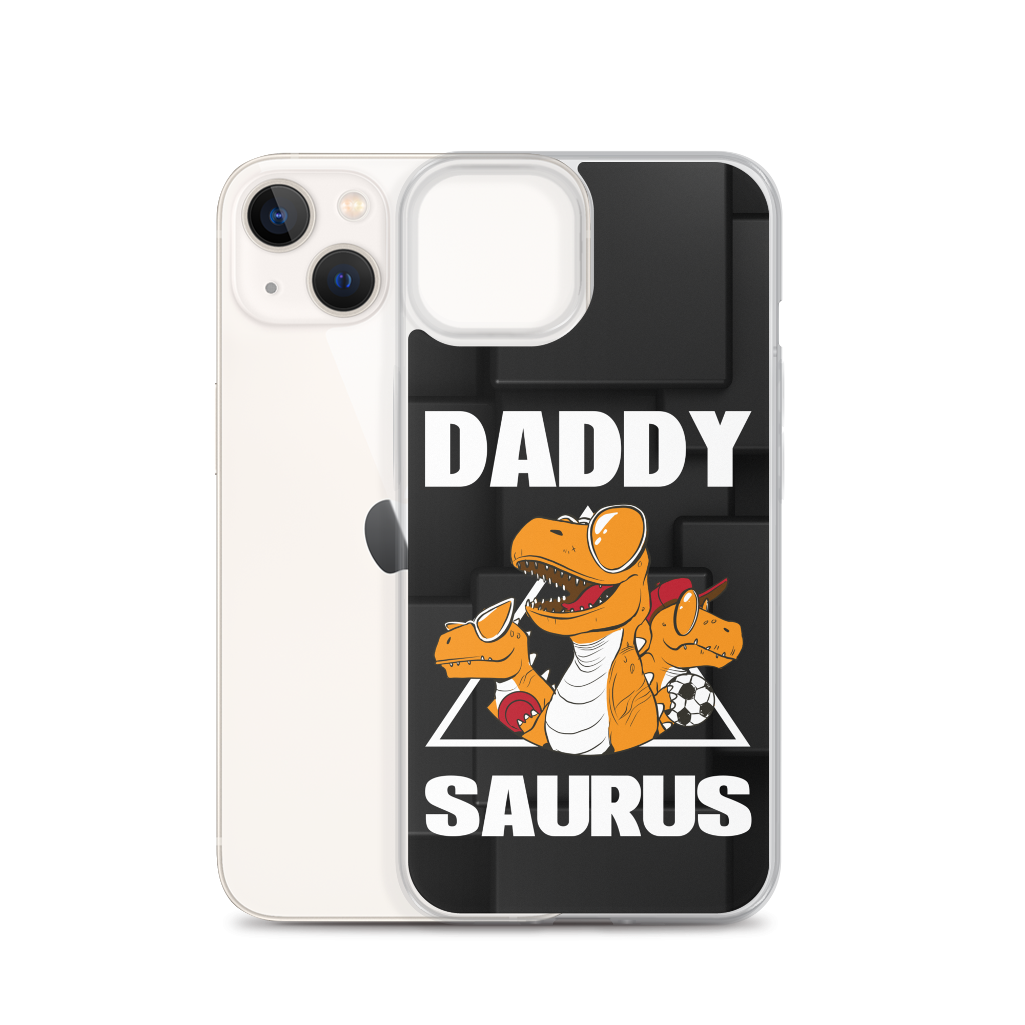 Daddysaurus Clear Case for iPhone®