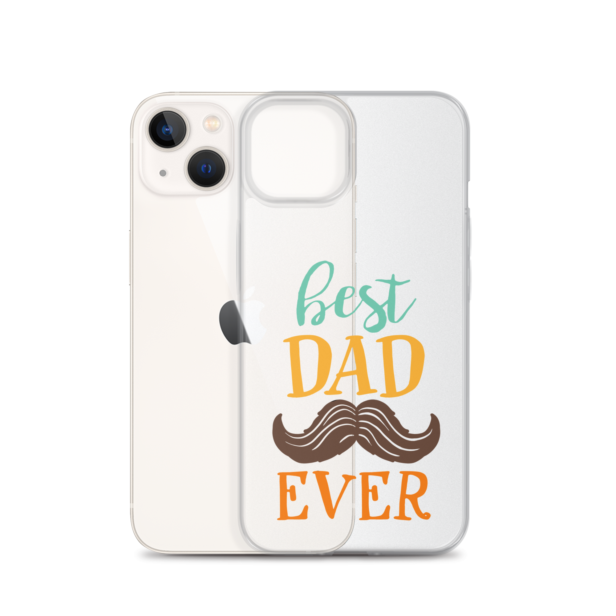 Best Dad Ever Clear Case for iPhone®