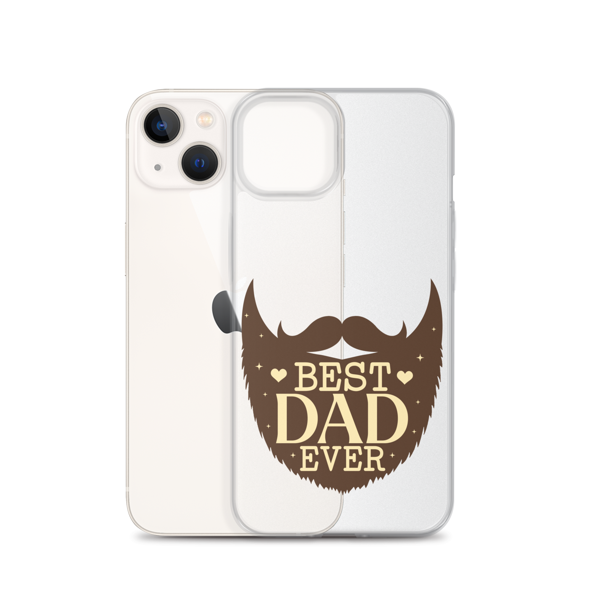 Best Dad Ever Clear Case for iPhone®