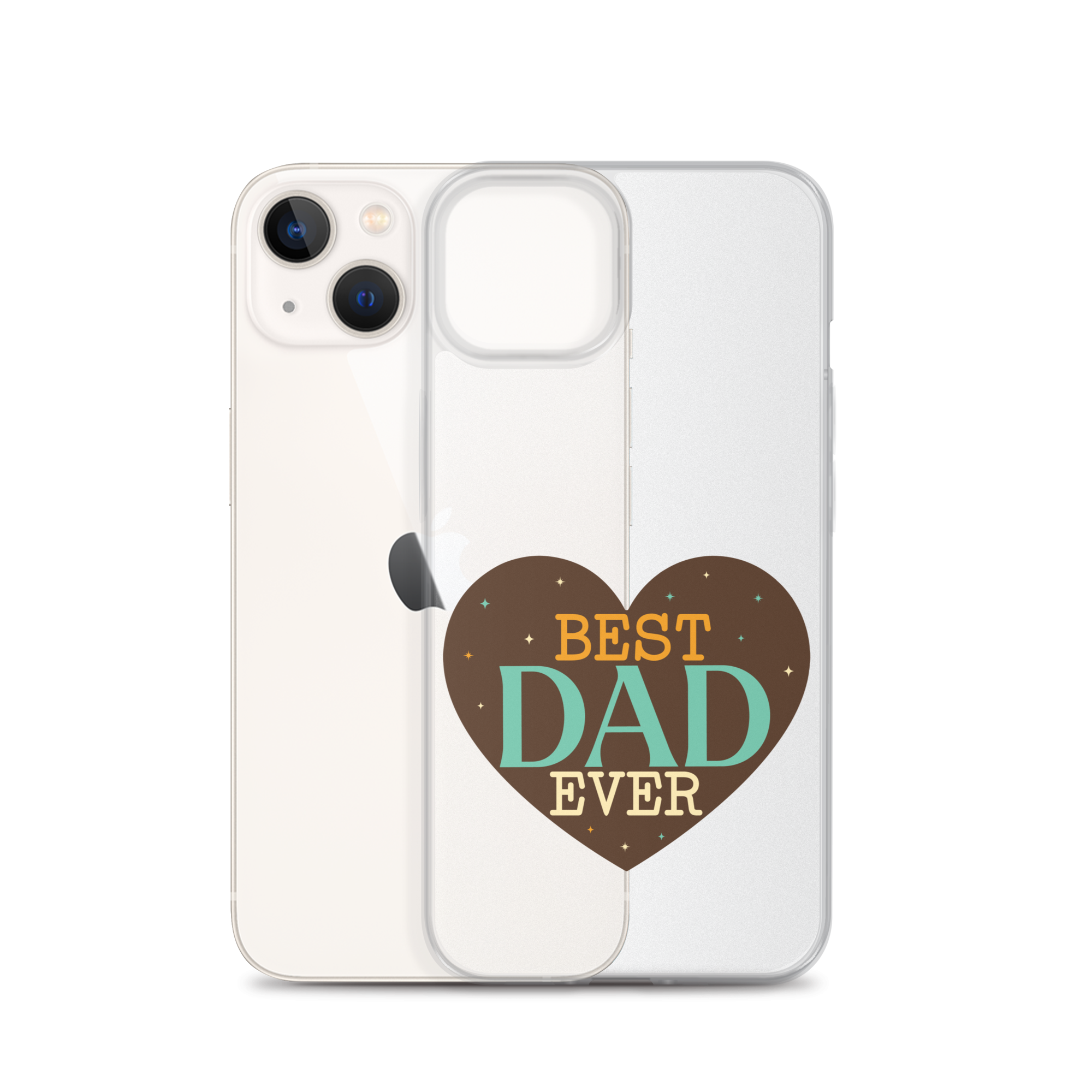 Best Dad Ever Clear Case for iPhone®