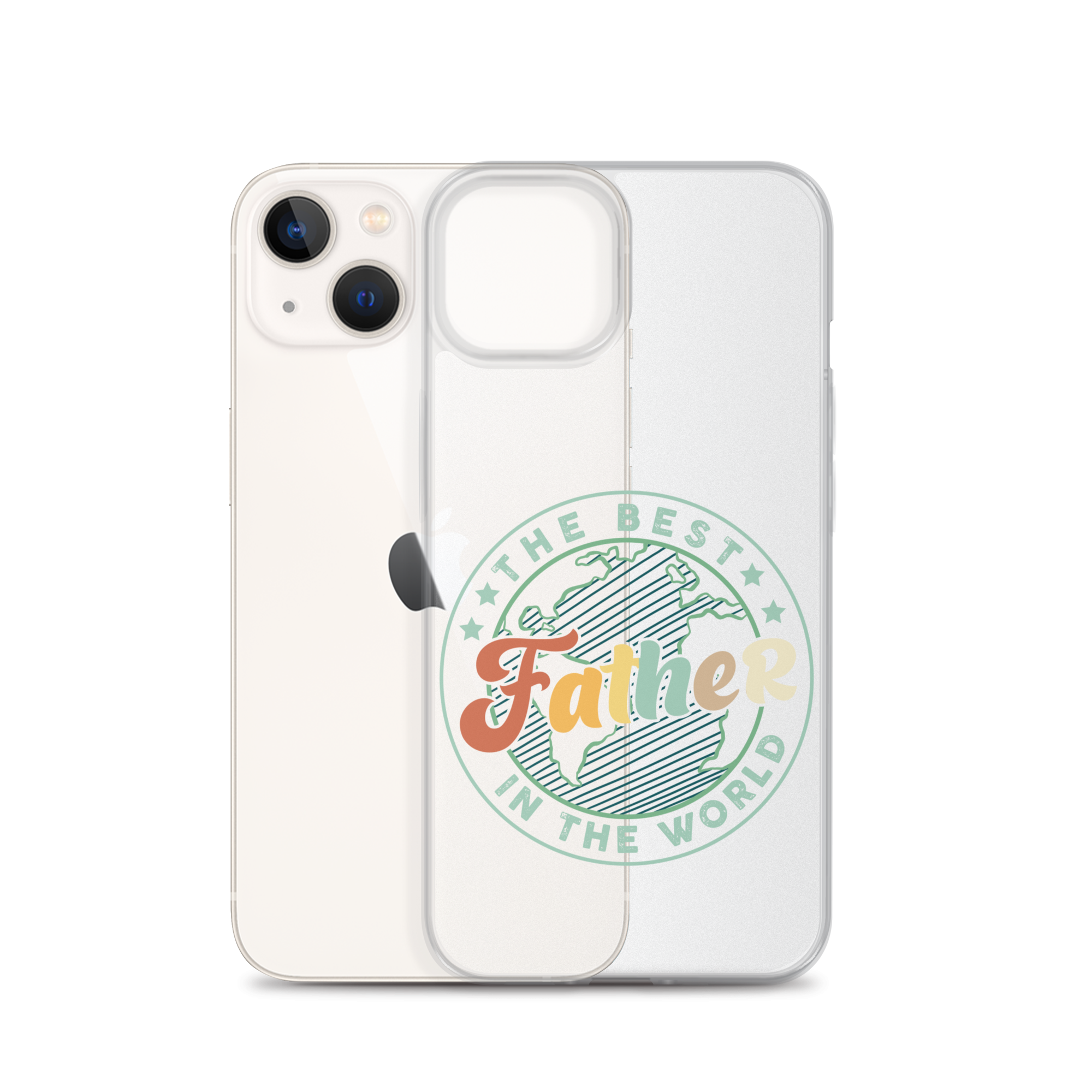 The Best Father In The World Clear Case for iPhone®