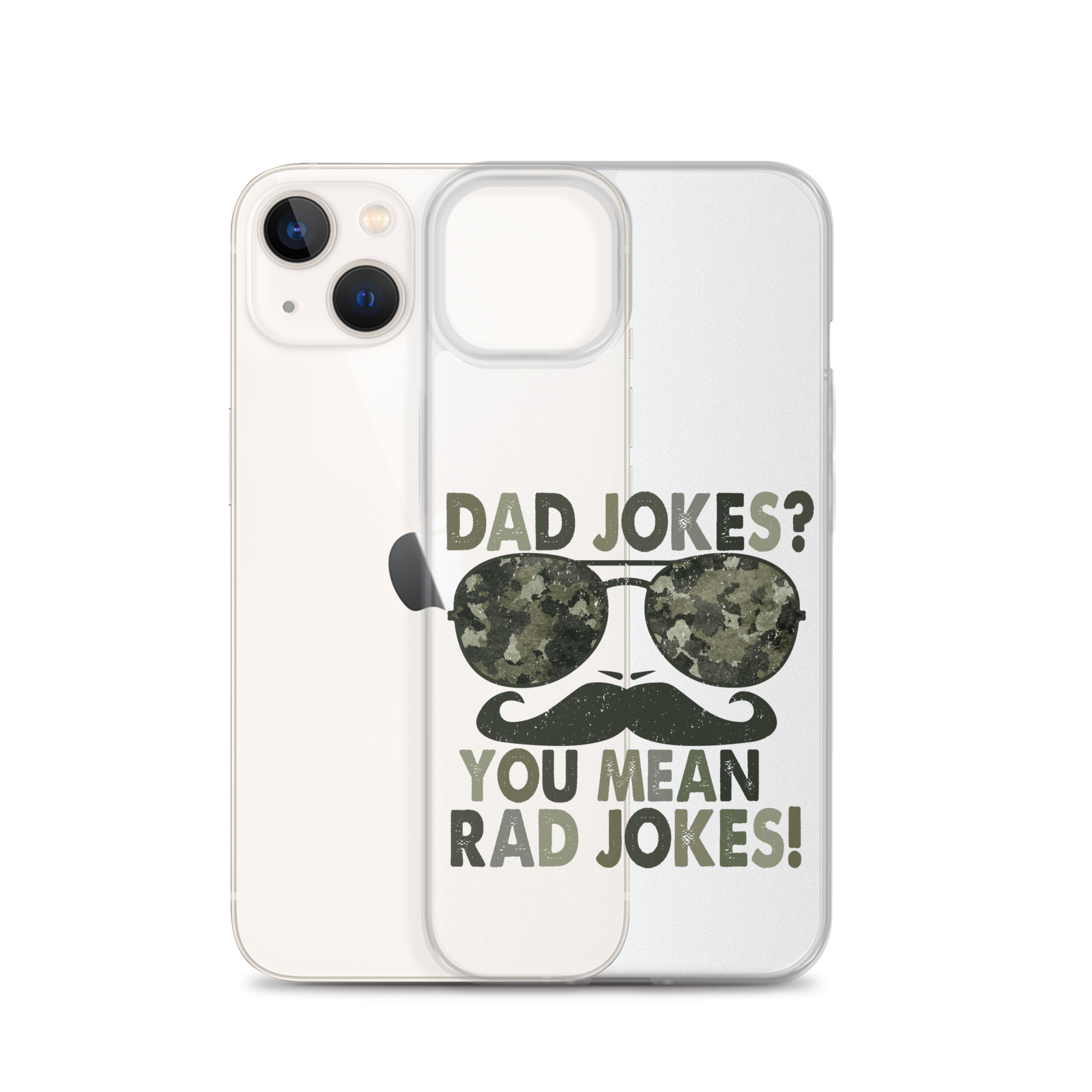 Dad Jokes? You Mean Rad Jokes Clear Case for iPhone®