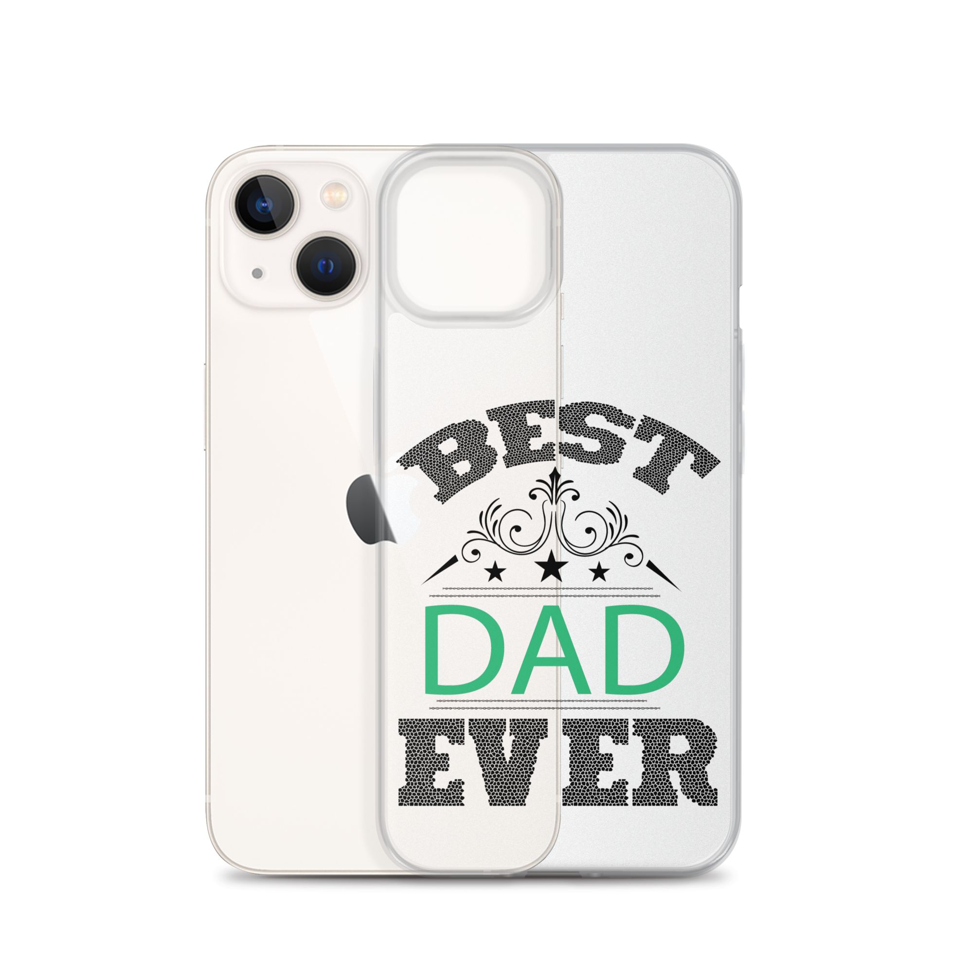 Best Dad Ever Clear Case for iPhone®