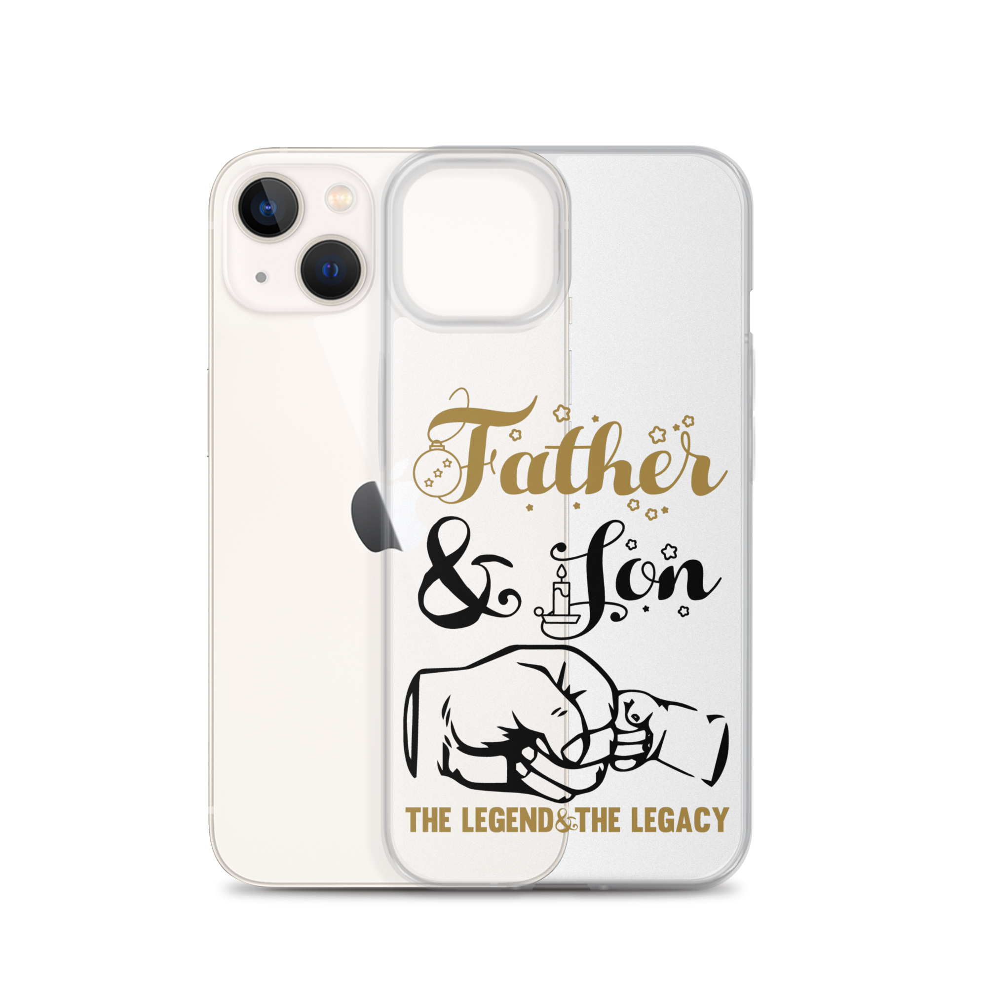 Father And Son The Legend And The Legacy Clear Case for iPhone®