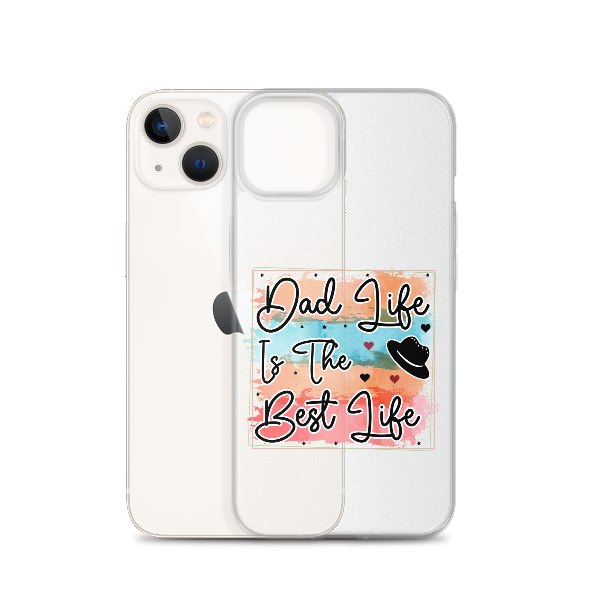 Dad Life Is The Best Life Clear Case for iPhone®