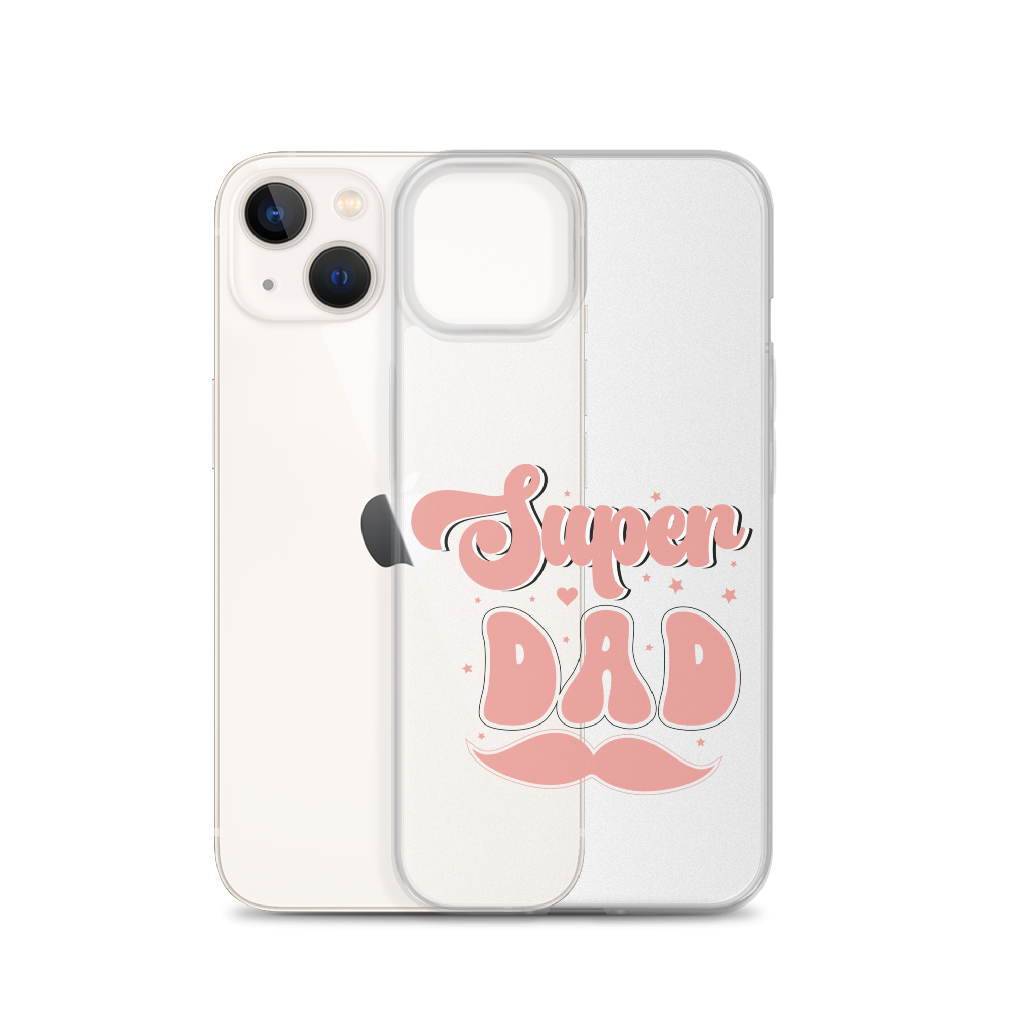 Super Dad Clear Case for iPhone®