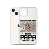 Being Dad Is An Honor Being Papa Is Priceless Clear Case for iPhone®