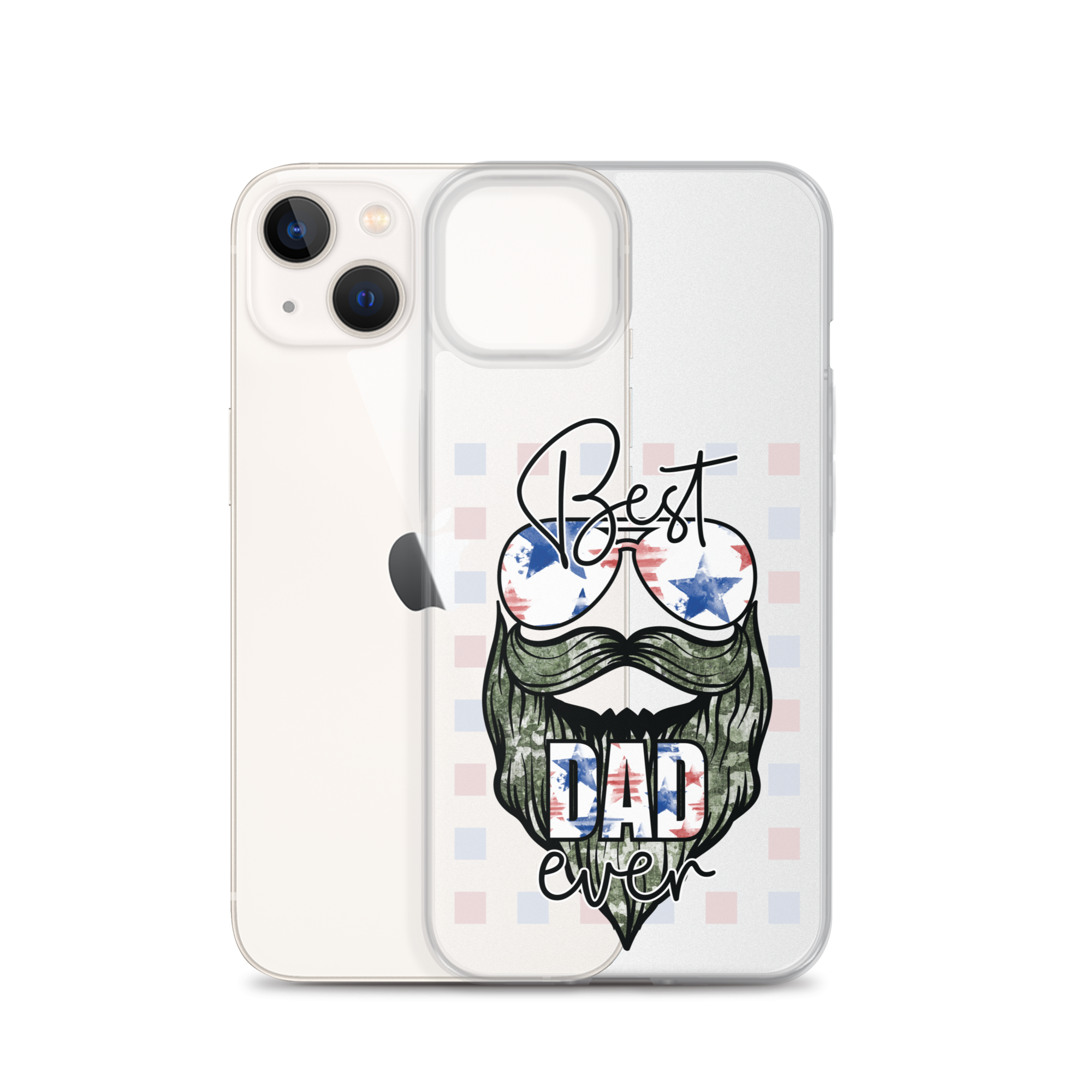 Best Dad Ever Clear Case for iPhone®