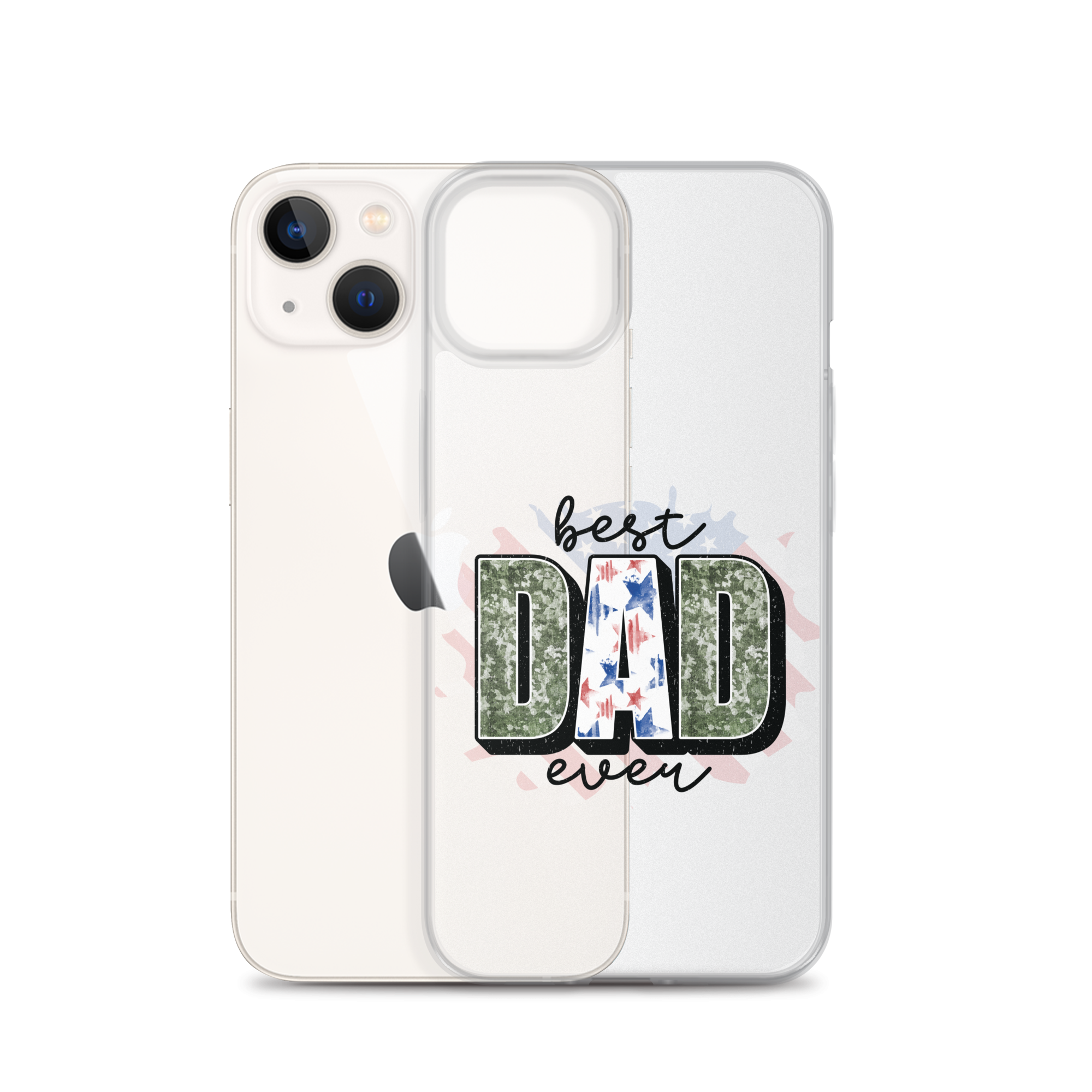 Best Dad Ever Clear Case for iPhone®