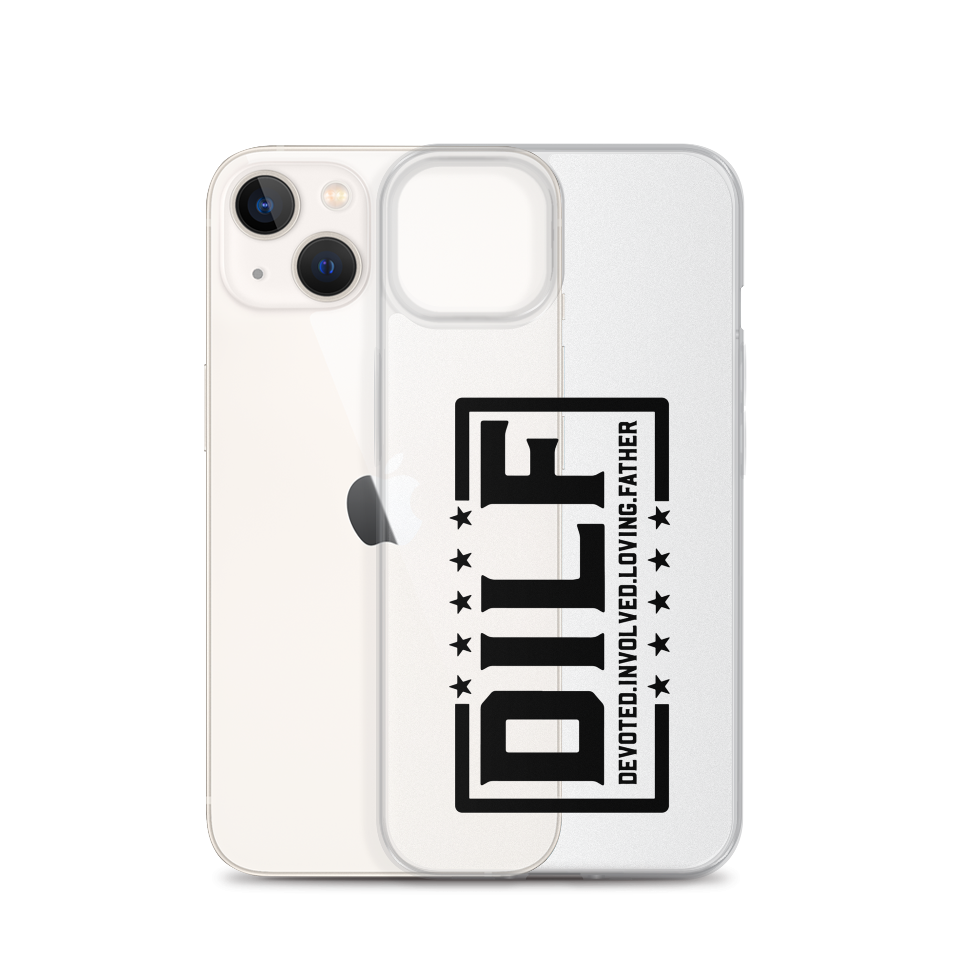 Dilf Devoted, Involved, Loving, Father Clear Case for iPhone®