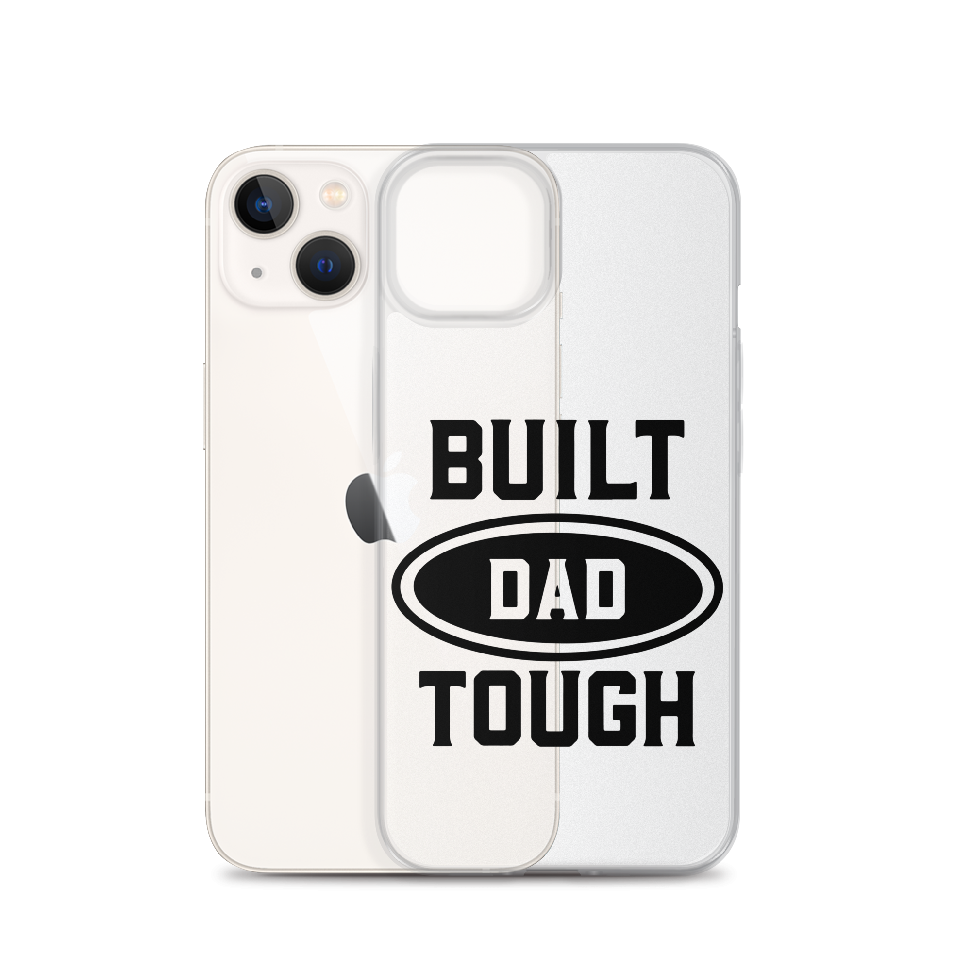 Built Dad Tough Clear Case for iPhone®