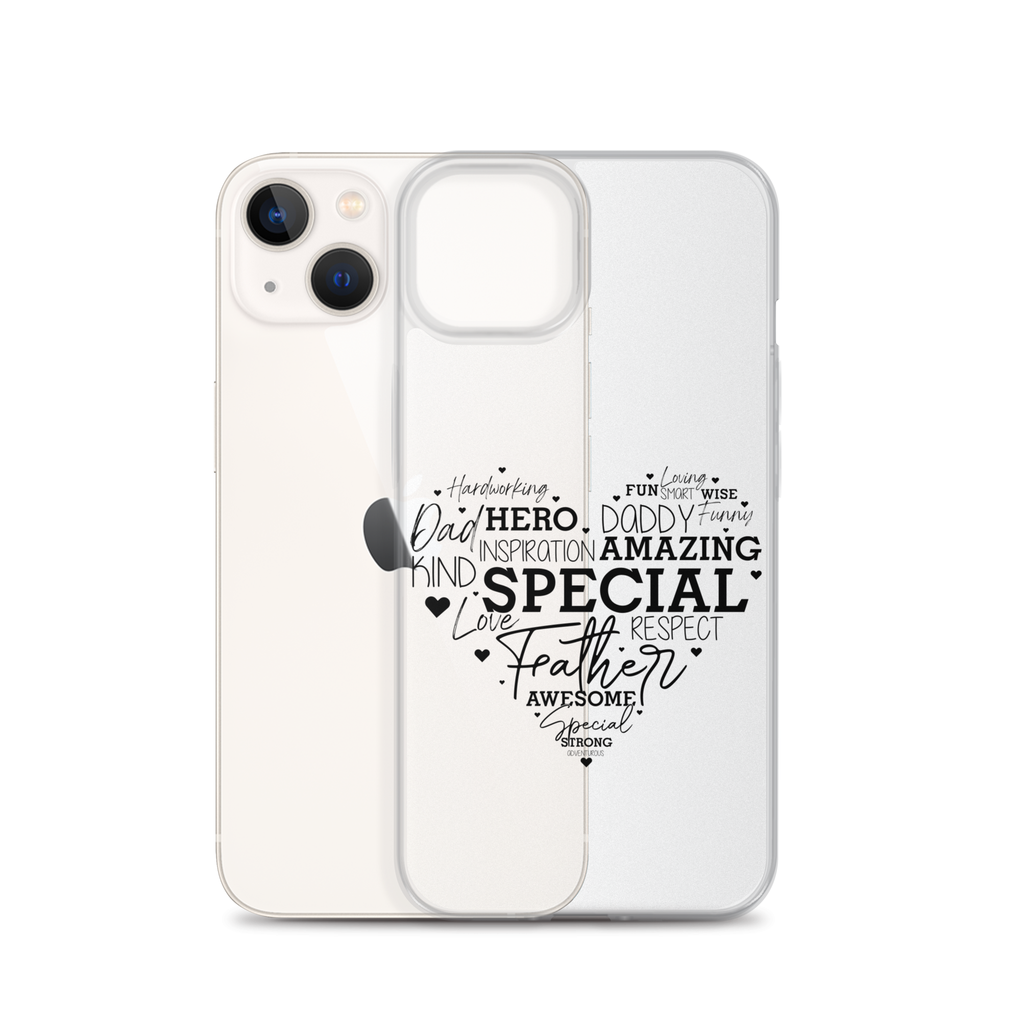 Father Special Hero Amazing Clear Case for iPhone®