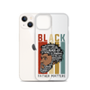 Black Father Matters Clear Case for iPhone®