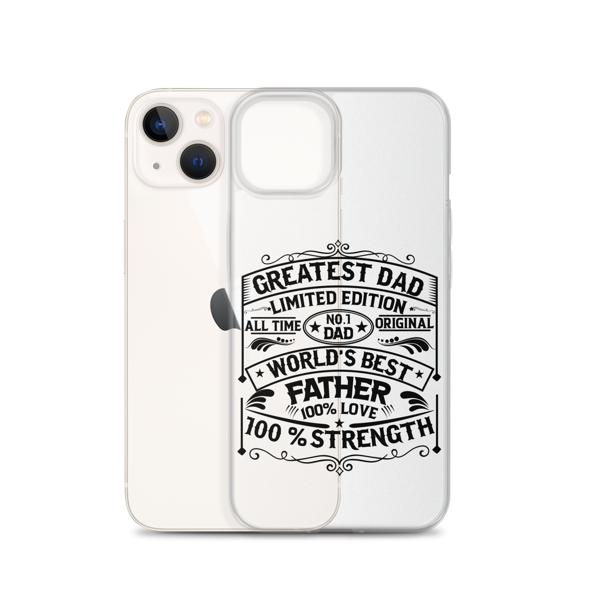 Greatest Dad Limited Edition All Time Clear Case for iPhone®