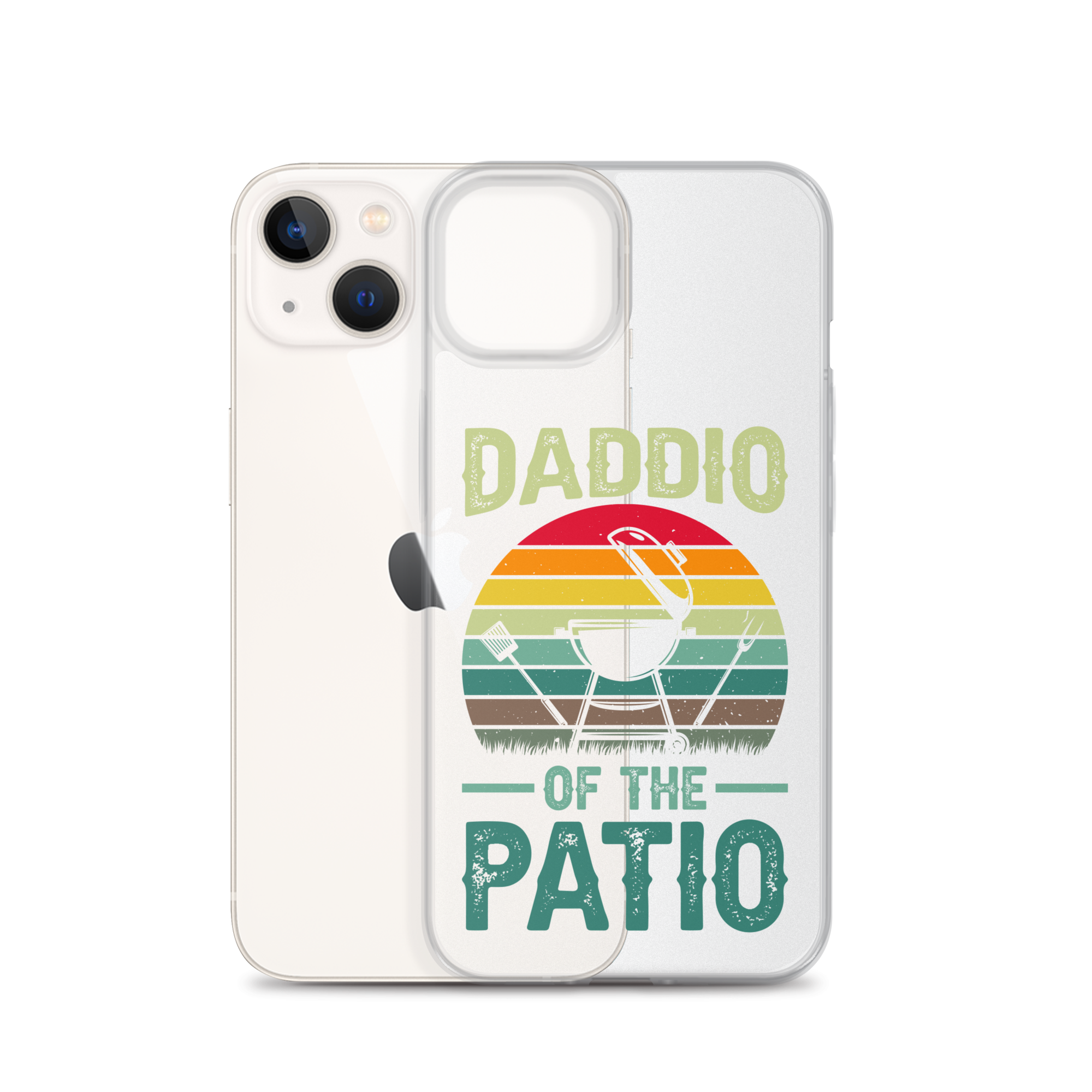 Daddio Of The Patio Clear Case for iPhone®