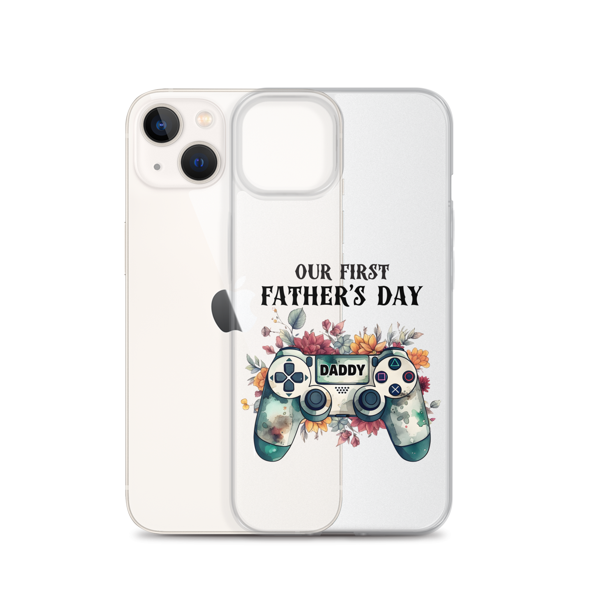 Our First Father's day Clear Case for iPhone®