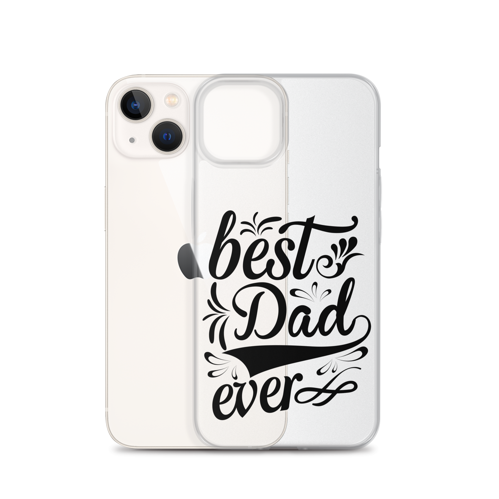 Best Dad Ever Clear Case for iPhone®