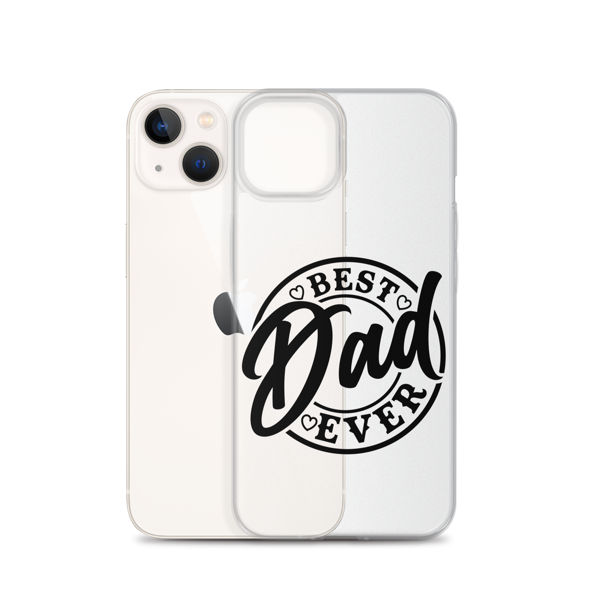 Best Dad Ever Clear Case for iPhone®