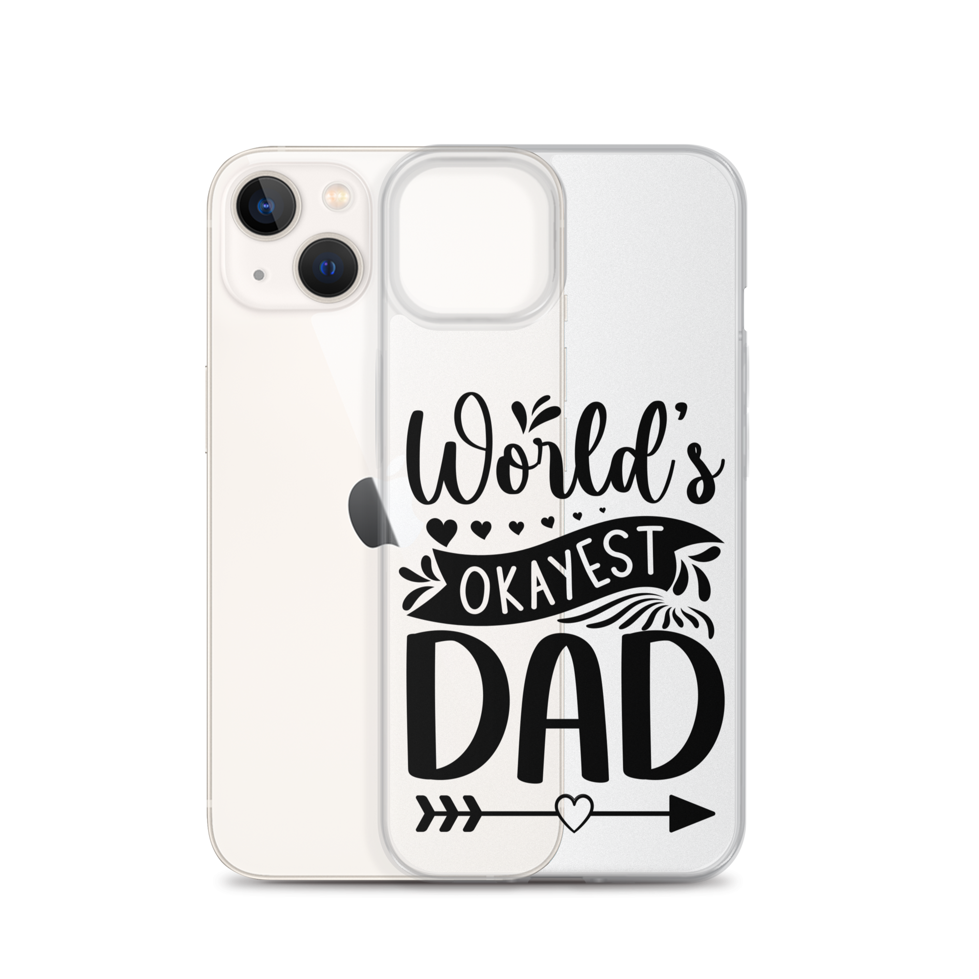 Original And The Best Daddy Establish 2024 Clear Case for iPhone®