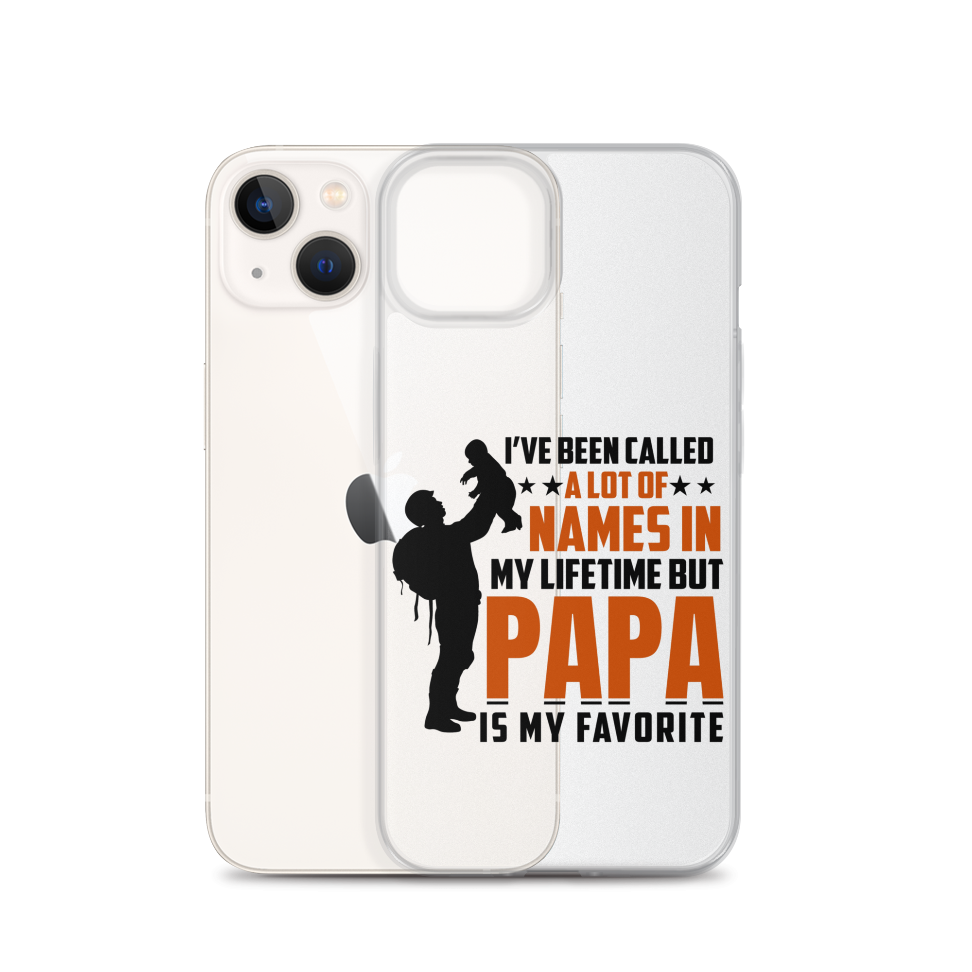 I've Been Called A Lot Of Names In My Lifetime But Papa Is My Favorite Clear Case for iPhone®