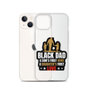 Black Dad A Son's First Hero A Daughter's First Love Clear Case for iPhone®