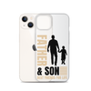 Father & Son Best Friends For Life Clear Case for iPhone®