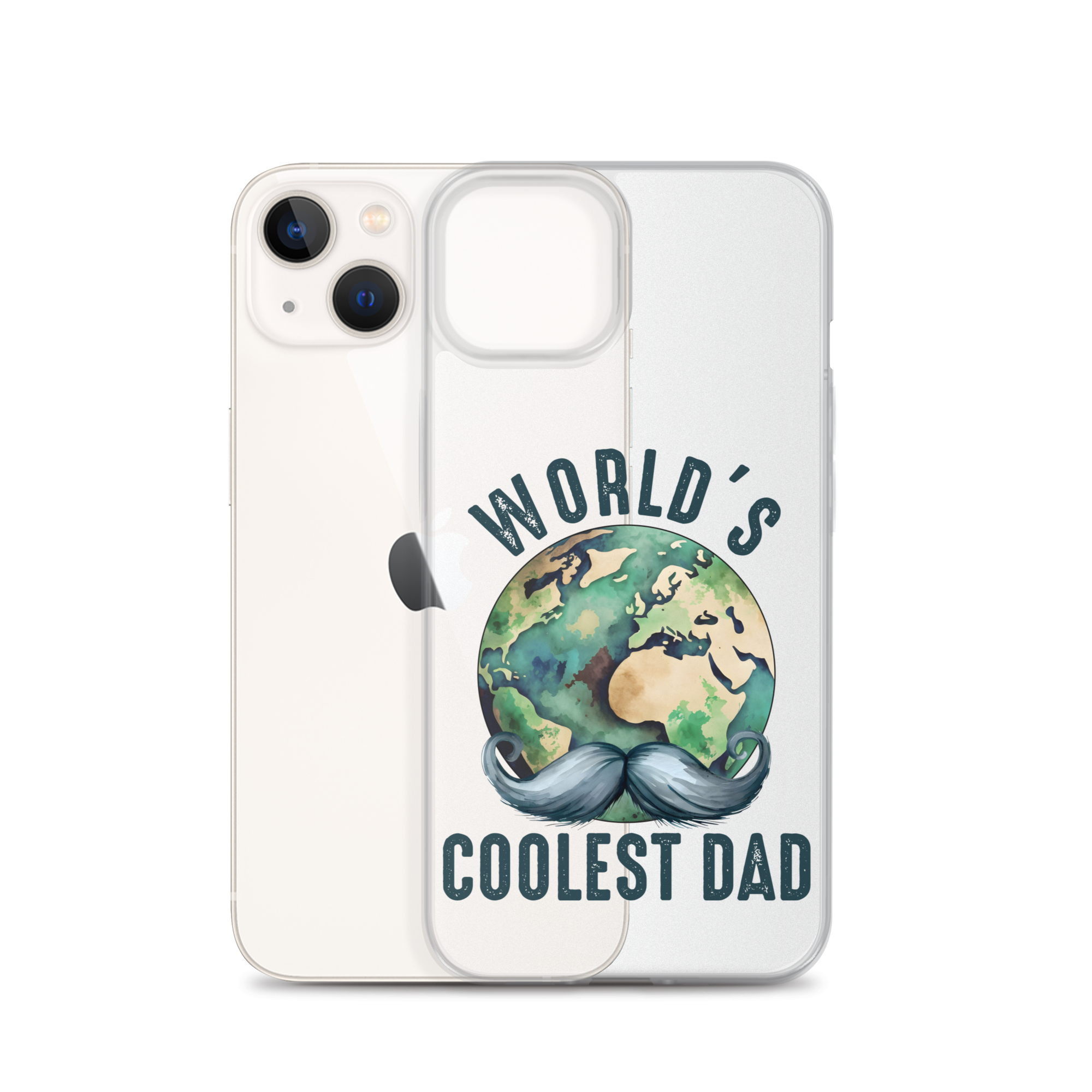 World's Coolest Dad Clear Case for iPhone®