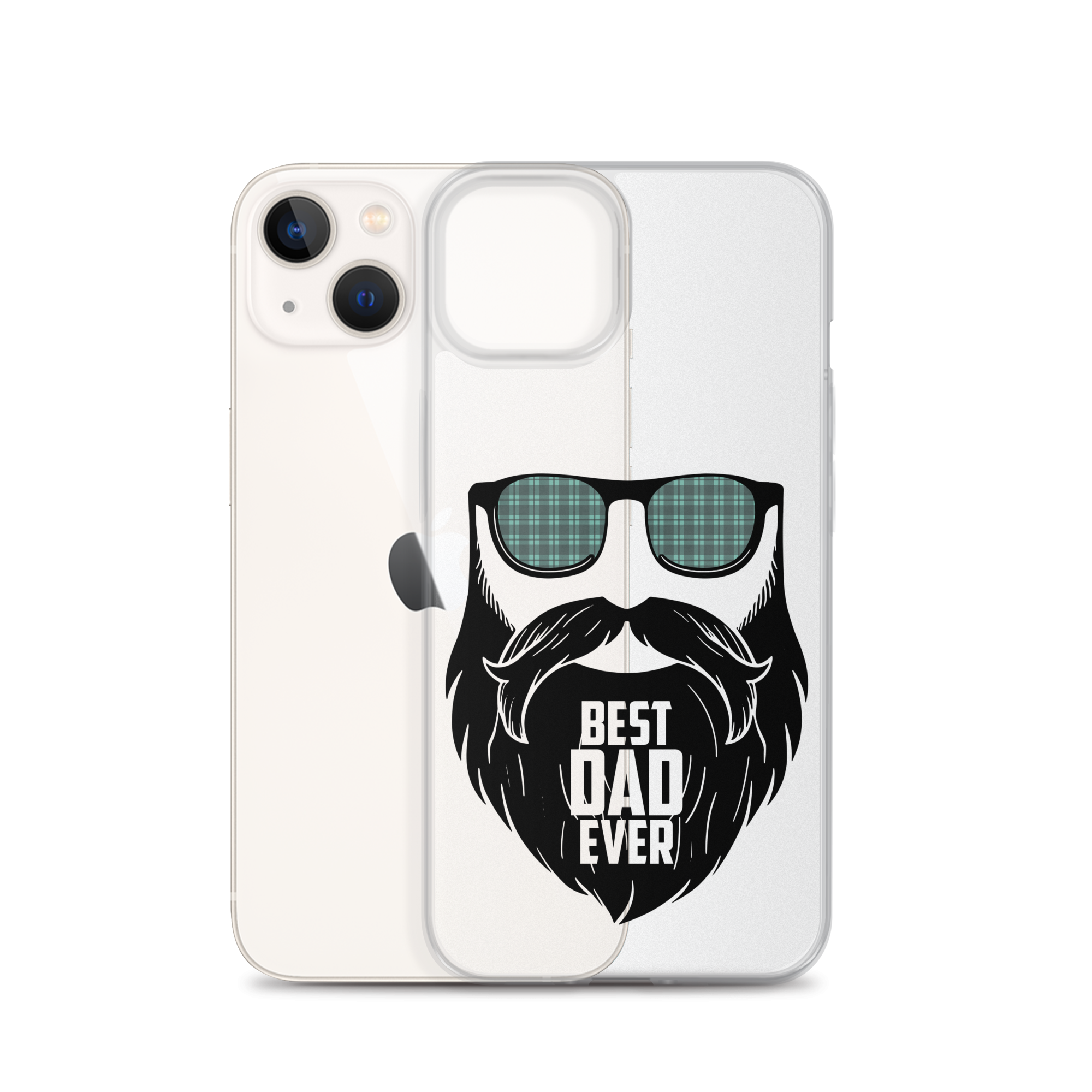 Best Dad Ever Clear Case for iPhone®