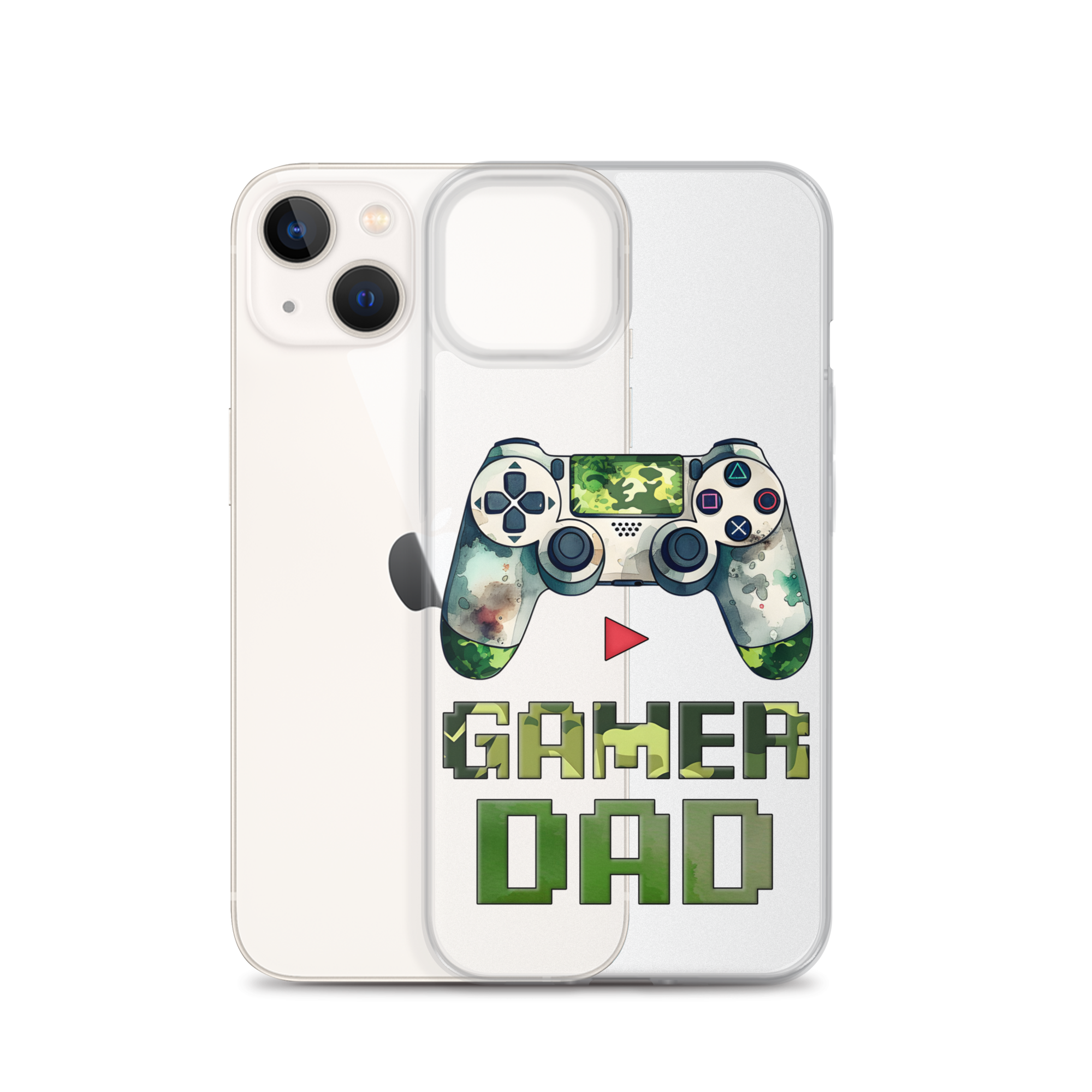 Gamer Dad Clear Case for iPhone®